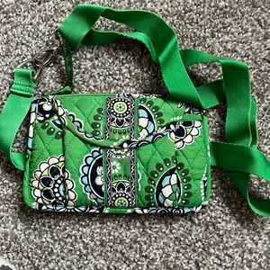 Vera Bradley green Fanny pack